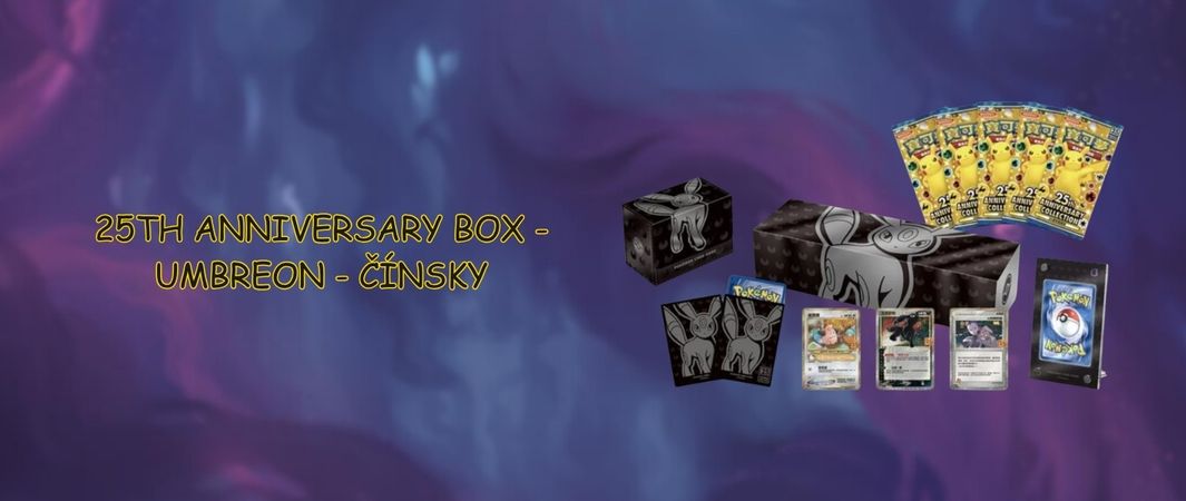 zlaté pokémon karty umbreon čínsky